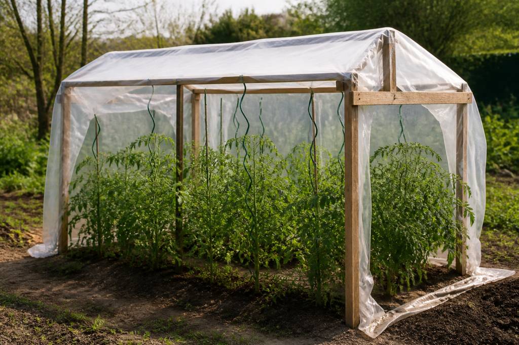 Abri tomates fait maison : idées simples pour protéger vos plants